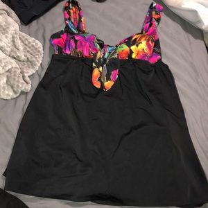 Croft&barrow one piece bathing suit